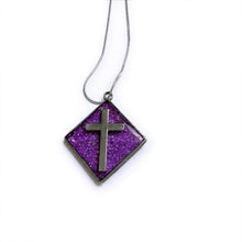 Load image into Gallery viewer, Purple Cross

