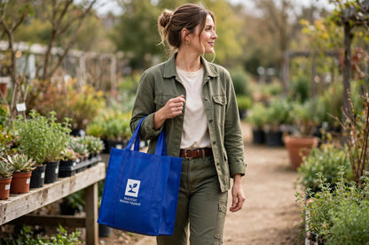 Lila shopping tote