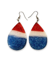 Load image into Gallery viewer, Patriotic teardrop
