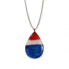 Load image into Gallery viewer, Patriotic teardrop
