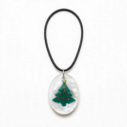 Christmas Trees necklace
